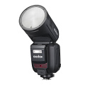 Вспышка накамерная Godox V100F TTL с круглой головкой для Fujifilm фото На фото изображено Вспышка накамерная Godox V100F TTL с круглой головкой для Fujifilm